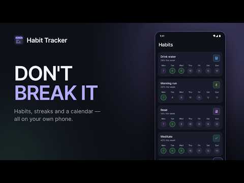 Habit Tracker: Daily Routine video thumbnail