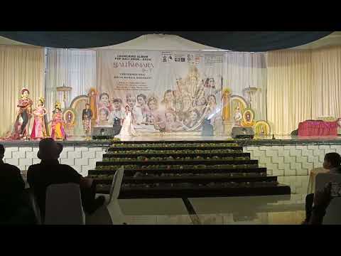 NADILA PUTRI Bali dlm Parade Penyanyi Bali Kumara 8 sebelum perform membawakan lagunya