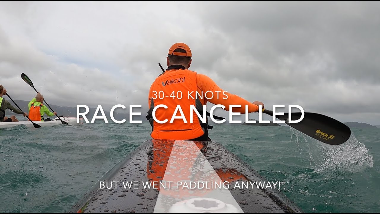 Race Cancelled, but we went paddling anyway!