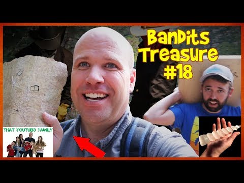 Tracking BANDiTS MYSTERY TREASURE MAP - Ready To Trap! Bandits Treasure #18 / That YouTub3 Family
