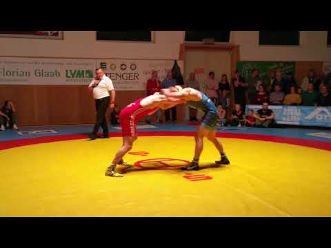 02.11.2019 RWG vs. SC Großostheim - 86kg Freistil: Sebastian Krist vs Zoltan Szep