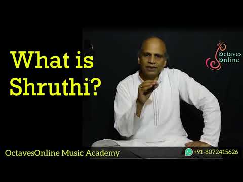 What is Shruthi? | OctavesOnline | Hindustani Vocal