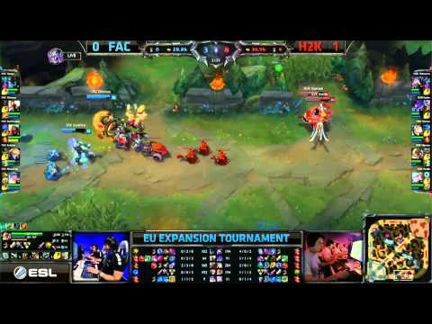 H2K vs FAC   Game 2   EU Expansion Tournament, Semifinal   H2K vs n!faculty VOD