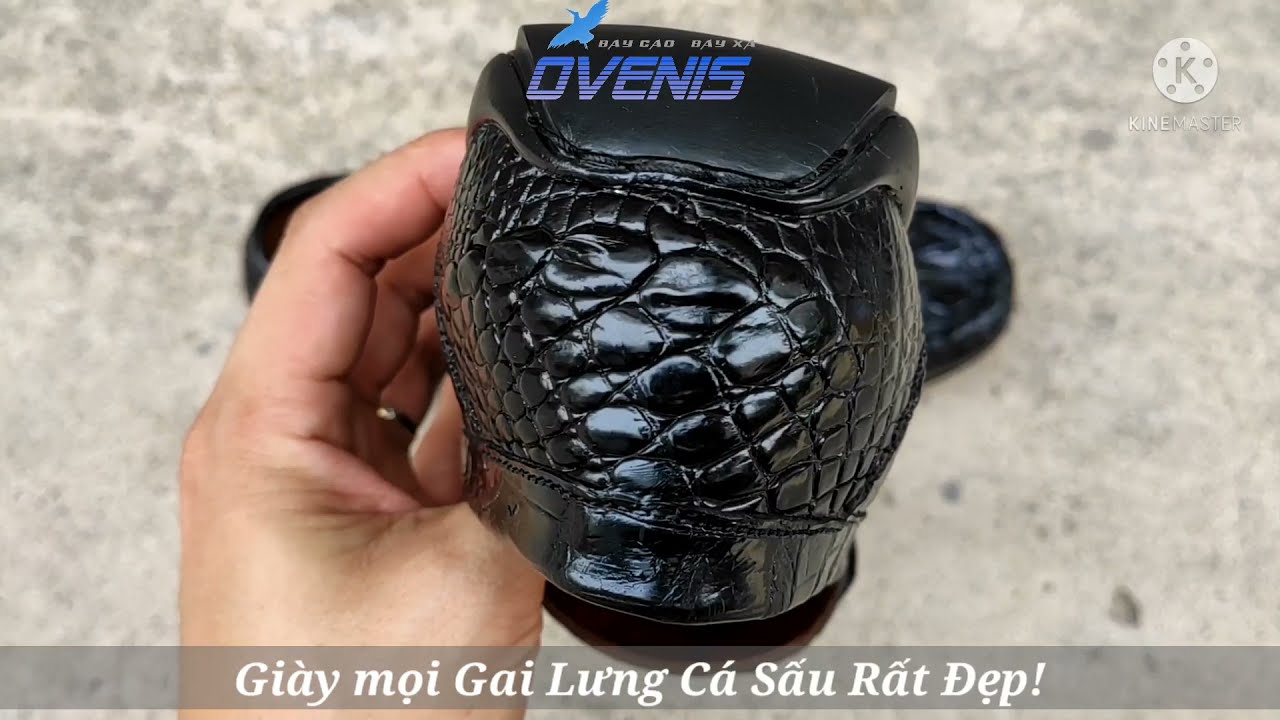 Giày mọi nam GAI LƯNG CÁ SẤU RẤT ĐẸP!