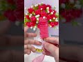Handmade Diy Ribbon Rose Flower Diy Flowers Decoration Craft Handmade Gift Shorts