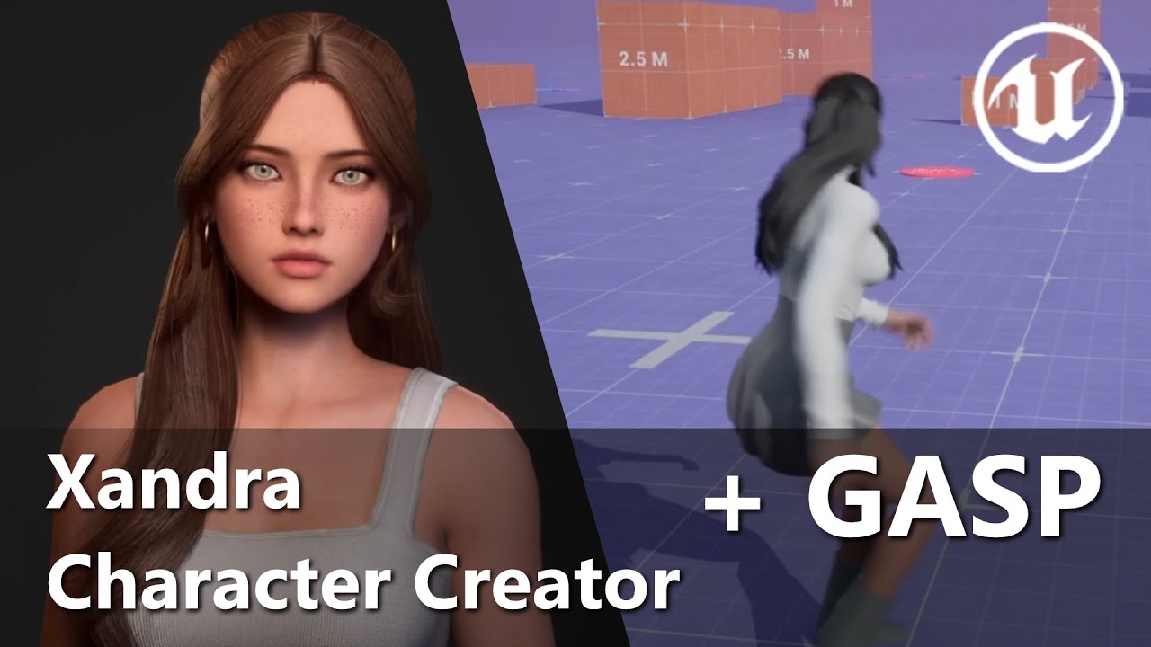 How to use Xandra Character Creator with GASP / Advanced Locomotion System