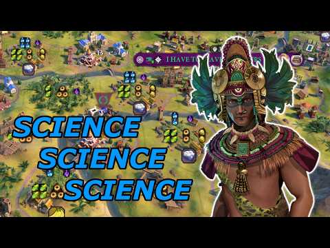 I Tried The New Mayan Leader! | Civ VI Multiplayer Full Game