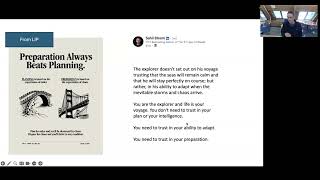 Thumbnail for 🎯 Strategic Discipline: Preparation vs Planning