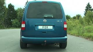 Video: Fox Edelstahl Sportauspuff-Komplettanlage ab Kat VW Caddy 3 Video: Fox Edelstahl Sportauspuff-Komplettanlage ab Kat VW Caddy 3