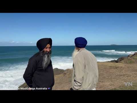 Visit WoolGoolga Beaches with S.Satpal singh ,S.Joginder singh Australia Part.1(vlog.28)
