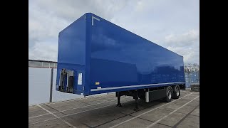 العربات نصف المقطورة شاحنة مقفلة Tracon T01518 CITY LZV 2 AXLES STE | صورة 4 - Autoline