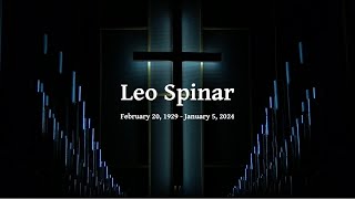 Memorial Service for Leo Harold Spinar