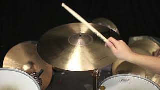 Video thumbnail for Sabian 21" HHX Groove Ride - 2488g by The Drum Shop - Portland, Maine