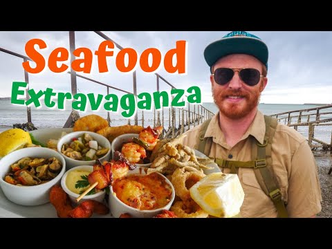 巴塔哥尼亞沿海地區的海鮮大餐？+ 阿根廷科莫多羅-裡瓦達維亞的第一印象 (SEAFOOD EXTRAVAGANZA in Coastal Patagonia ?? + FIRST IMPRESSIONS of Comodoro Rivadavia, Argentina)