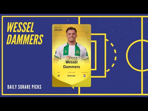 Sorare Pick: Wessel Dammers bei Sorare - frisch für dich gescouted