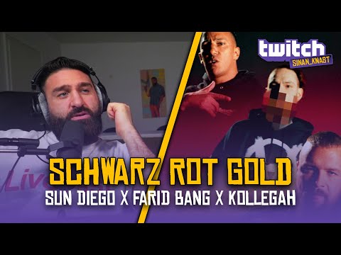 REAKTION AUF FARID BANG x KOLLEGAH x SUN DIEGO | SINAN-G STREAM HIGHLIGHTS