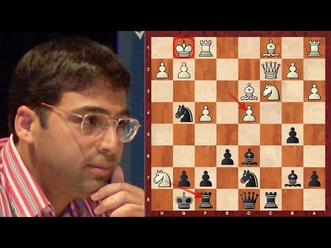 Amazing Chess Game Brilliancy! Levon Aronian vs Vishy Anand - Slav Defence, Tata Steel 2013