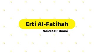 Download lagu Voice Of Ummi - Erti Al Fatihah (Versi Karaoke) mp3 Download lagu Voice Of Ummi - Erti Al Fatihah (Versi Karaoke) mp3