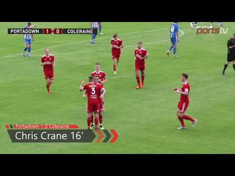 Portadown 2 - 1 Coleraine - The Goals