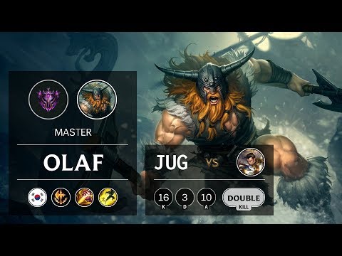 Olaf Jungle vs Xin Zhao - KR Master Patch 9.11