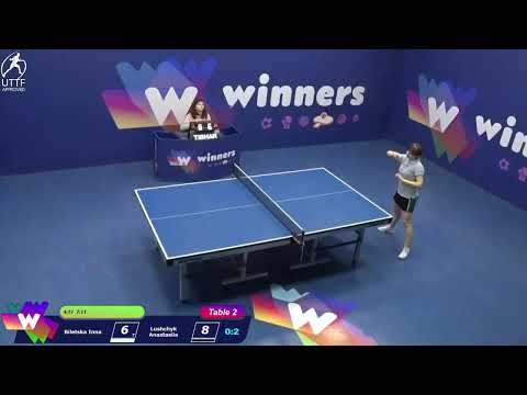 Winners League 24.12.21 Biletska Inna - Lushchyk Anastasiia 17:30