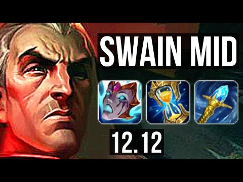 SWAIN vs ANNIE (MID) | 68% winrate, 7/3/10 | EUW Master | 12.12