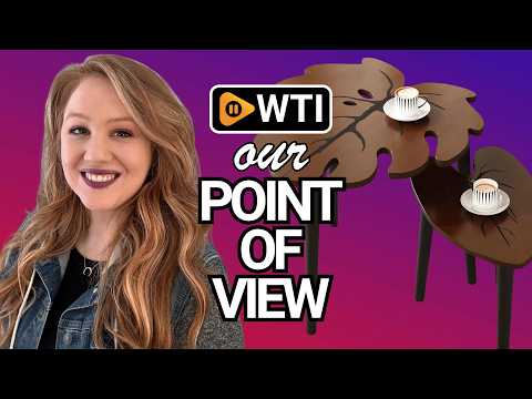 BAMEOS Monstera Leaf Nesting Tables Set of 2 - WTI product video review