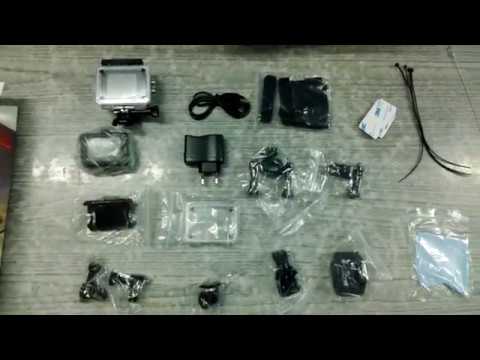 Captcha WiFi 4k Action Camera Review Part 2:  Camera Configuration and setup