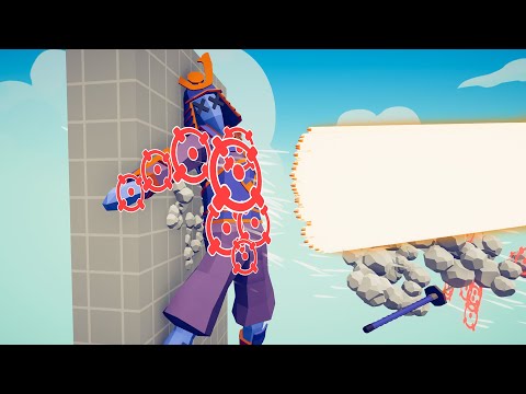 DEADEYE PINNED EVERY UNIT TO THE WALL - TABS Totally Accurate Battle Simulator