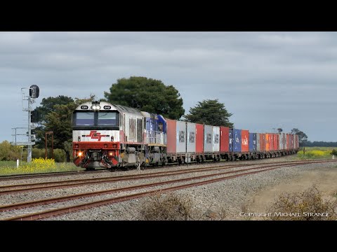 7922V SCT / SBR / WCL Container Train With CSR & CM Class Locomotives (15/10/2019) - PoathTV Railway