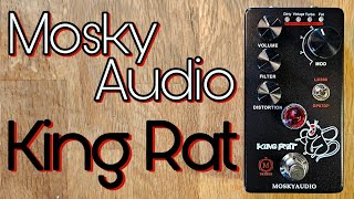 Video thumbnail for Mosky Audio King Rat distortion by Pedal Experiments
