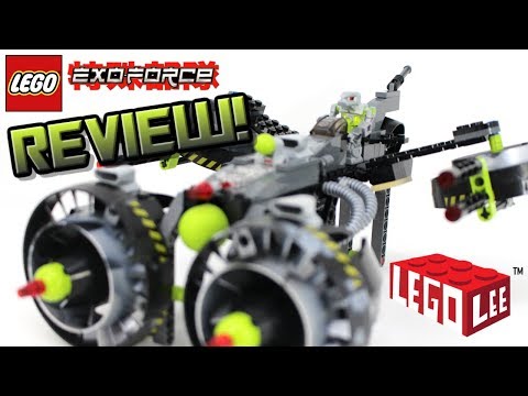 LEGO Exo Force REVIEW Sonic Phantom - set 7704 from 2006!