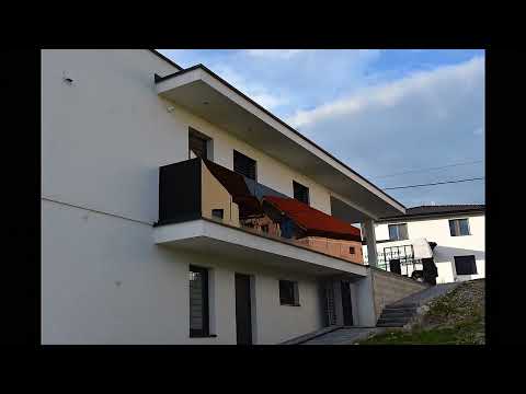 Balkón Orava s čiernym sklom a antracitovým profilom