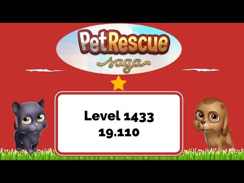 Pet Rescue Saga Level 1433 - No Boosters