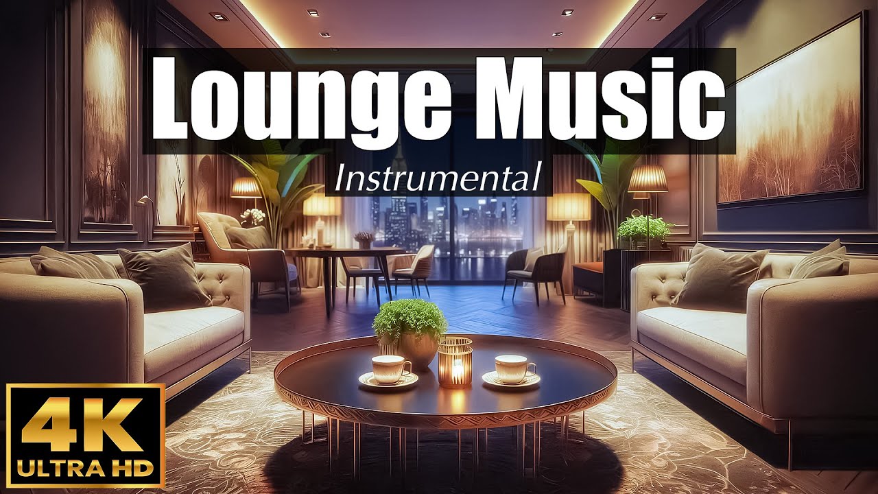 LOUNGE MUSIC Instrumental ☕️ 4K ULTRA HD | Elegant Song Covers