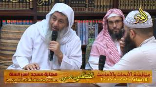 مناقشة الأبحاث والأحاديث بمكتبة مسجد أهل السنة بمنية سمنود 10 05 2017 6