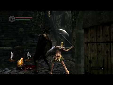 DARK SOULS REMASTERED How to Kill Black Knight (START AREA)