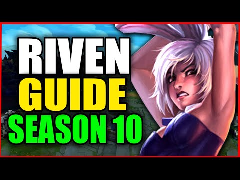 How to Play RIVEN for BEGINNERS (Best Build, Runes, Season 10) S10 Riven Gameplay Guide