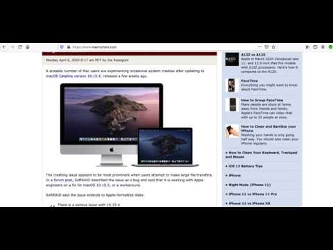 macOS Catalina 10.15.4 is Out! - What's New? (Software Bug)