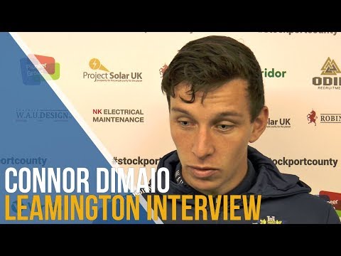 Connor Dimaio Post-Match Interview - Leamington FC