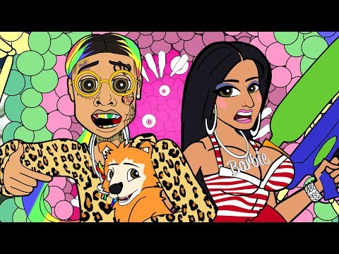 6ix9ine, Nicki Minaj, Murda Beatz - FEFE (CARTOON PARODY)