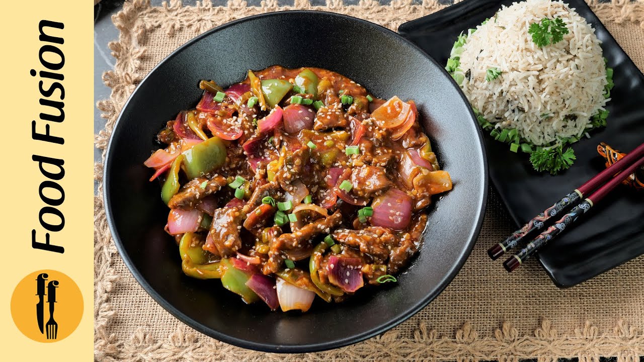 Stir Fry Beef Chilli Recipe By Food Fusion