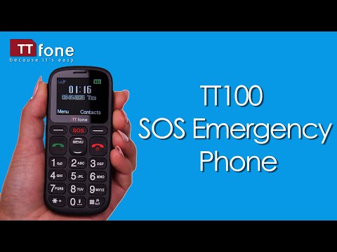 TTfone Comet Big Button Basic Simple Easy to Use Sim Free Emergency Mobile Phone …