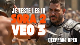 Test de SORA2 et VEO3 avec photos ! Le résultat est incroyable