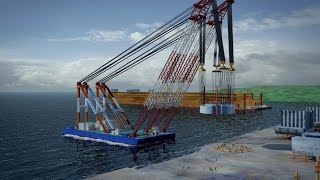 This Floating Crane Can Lift Up To 3,600 Tons!
