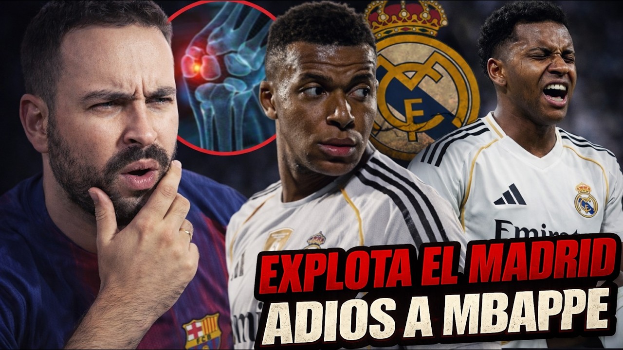 💣¡EXPLOTA el MADRID por los AIRES! MBAPPÉ POSIBLE ADIÓS y LÍO con las LESIONES ¡Se DERRUMBA!