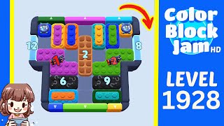 Solution du Niveau 1928 de Color Block Jam