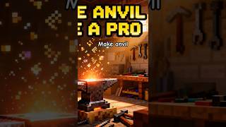 Make a Minecraft ANVIL with SECRET Iron Power Now!