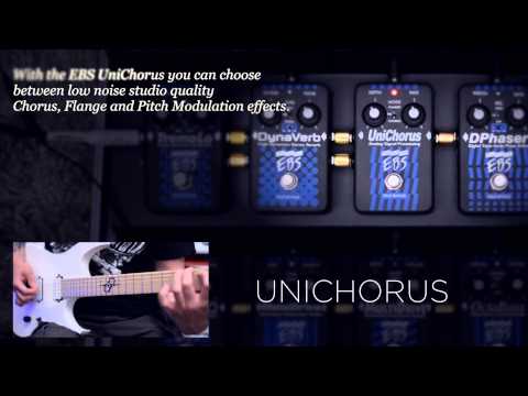 Бас-гитарная/гитарная педаль эффектов EBS UniChorus