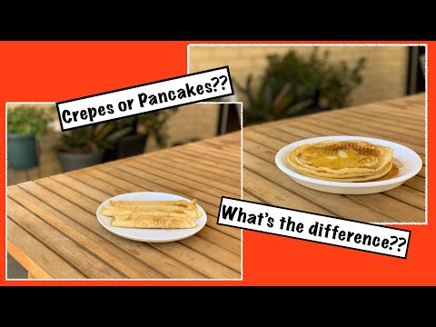 Crepes and Pancakes What's the Difference